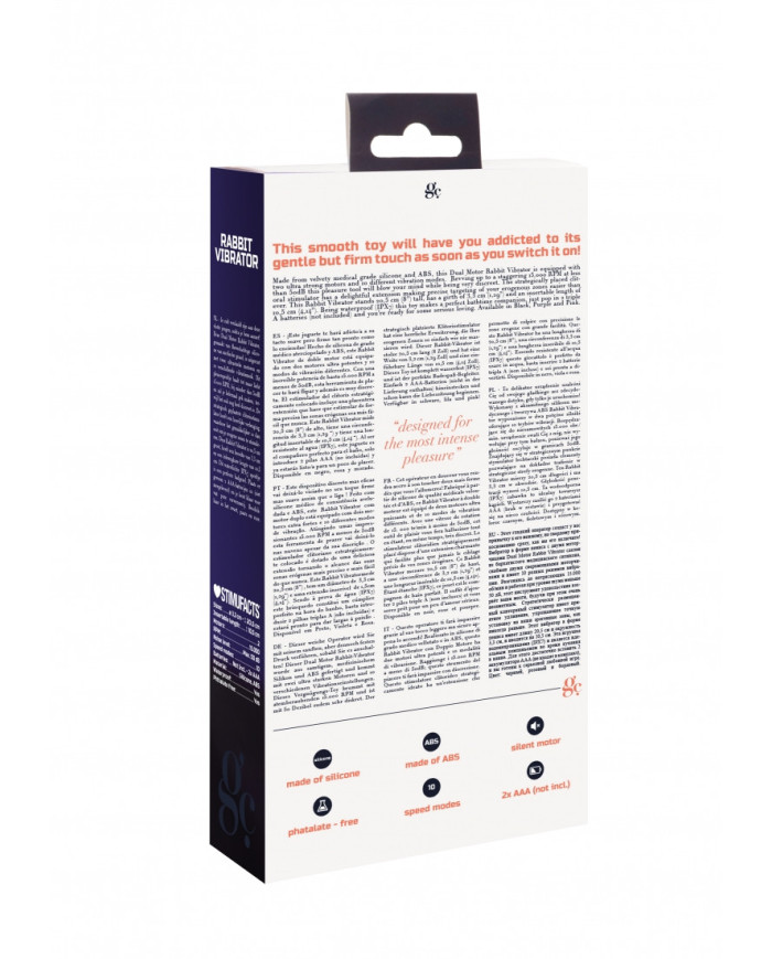 Rabbit Vibrator - Purple