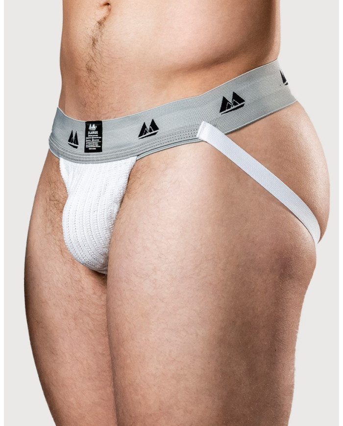 MM - Jockstrap - White (5 cm   2 inch) MM - Jockstrap - White (5 cm   2 inch)