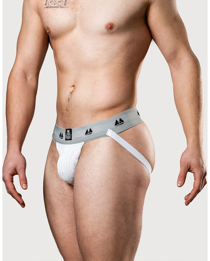 MM - Jockstrap - White (5 cm   2 inch) MM - Jockstrap - White (5 cm   2 inch)