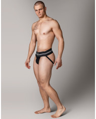 MM - Jockstrap - Black (7.5 cm   3 inch)