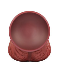 LoveToy - Extreme Dildo with Rope Pattern 24 cm - Brown   Nude