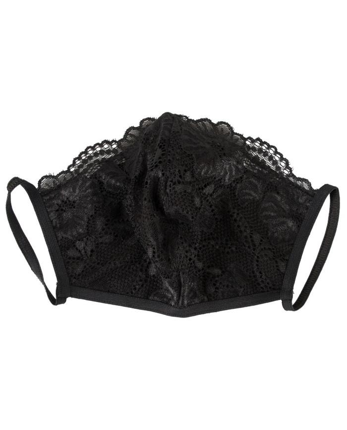 Mask with Lace black