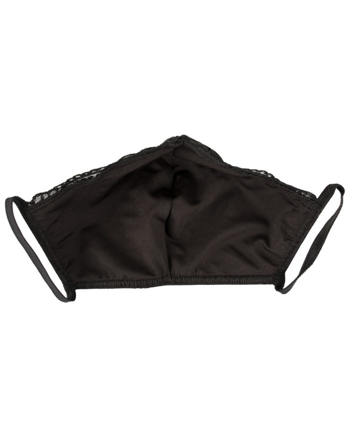 Mask with Lace black