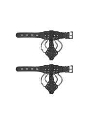 Handcuffs with Spikes and Chains