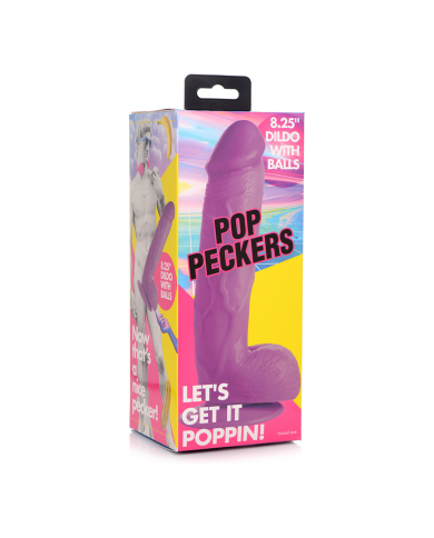 POP - Dildo with Balls - 8.25   21 cm POP - Dildo with Balls - 8.25   21 cm