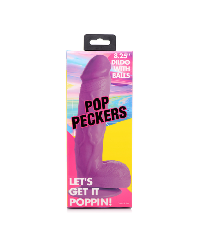 POP - Dildo with Balls - 8.25   21 cm POP - Dildo with Balls - 8.25   21 cm